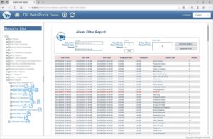 Interactive Alarm Report, Alarm List, ISA 18.2 Alarm Reporting