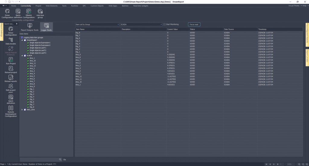 THE USER INTERFACE - Dream Report